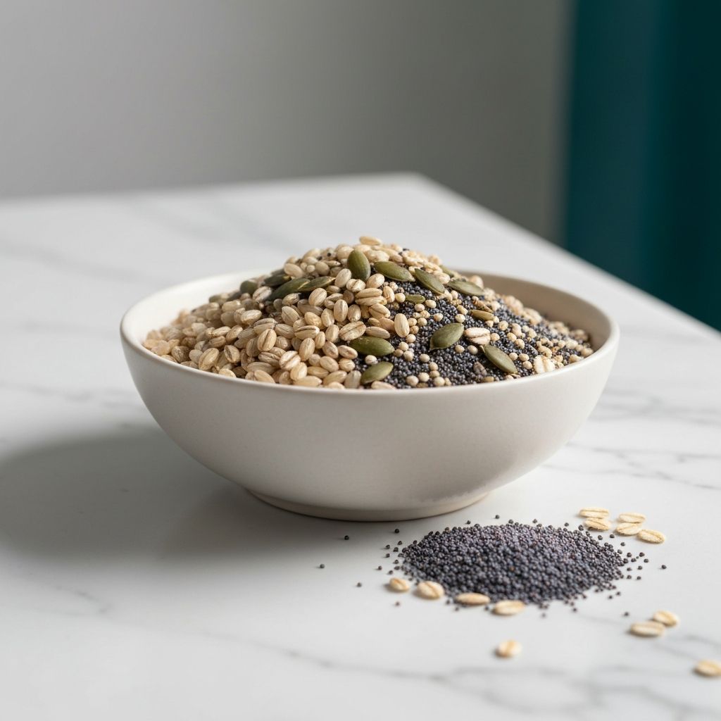 Whole grains and seeds